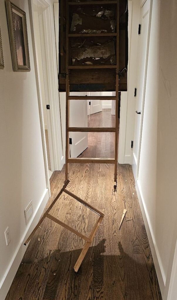 attic steps