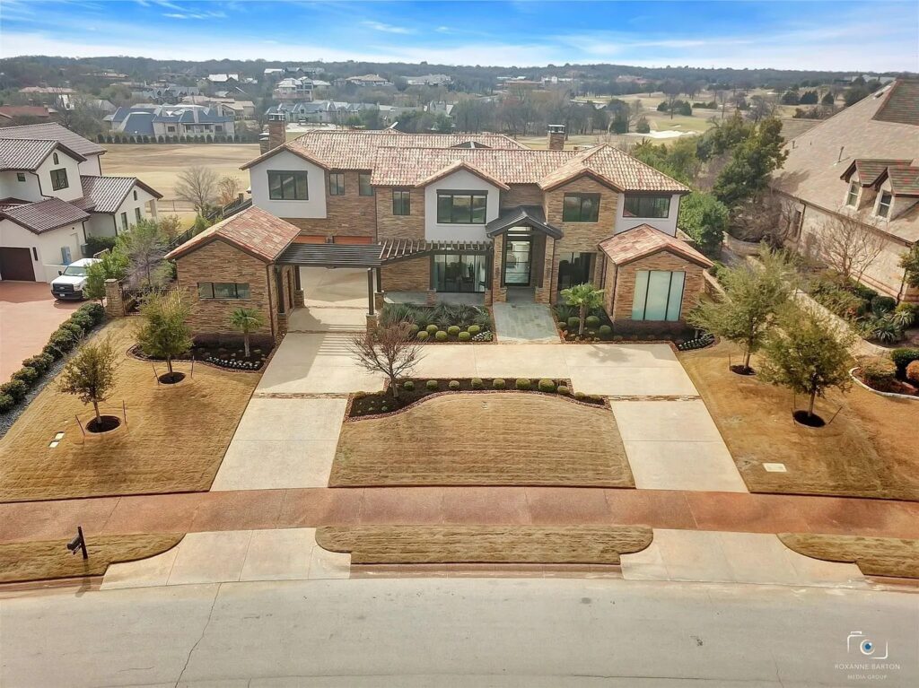 Patrick Mahomes' mansion in Westlake, TX.