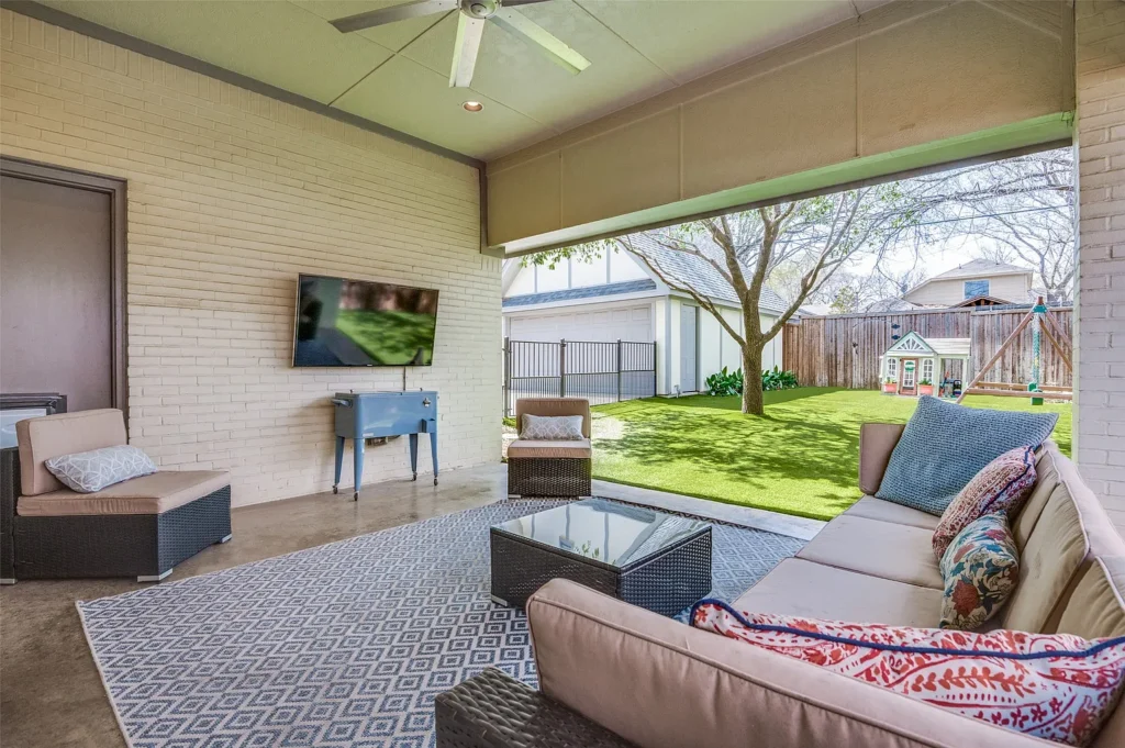 Step inside this sustainable Kessler Park Tudor. 