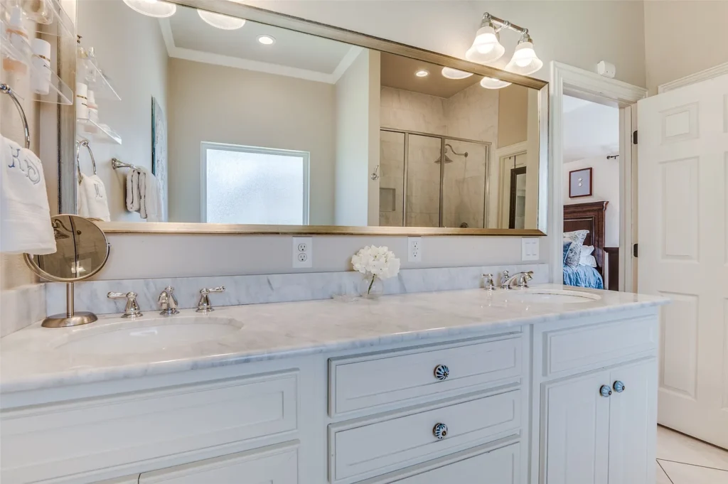Step inside this sustainable Kessler Park Tudor. 