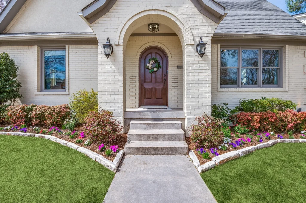 Step inside this sustainable Kessler Park Tudor. 