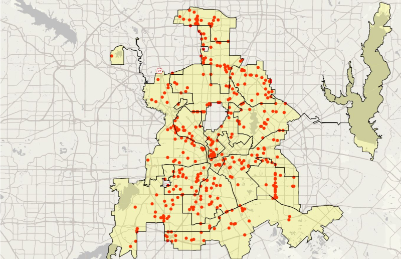 survey, city of dallas