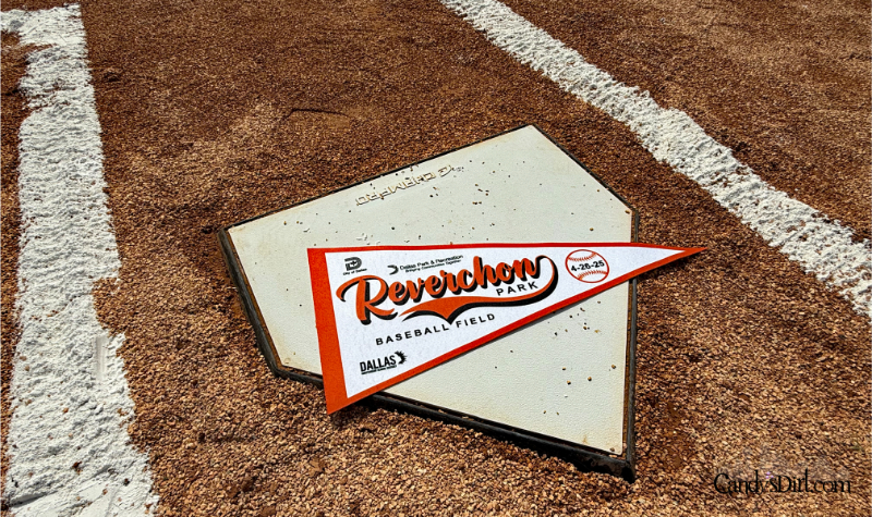 Reverchon Park Baseball Field, Dallas Parks, Uptown