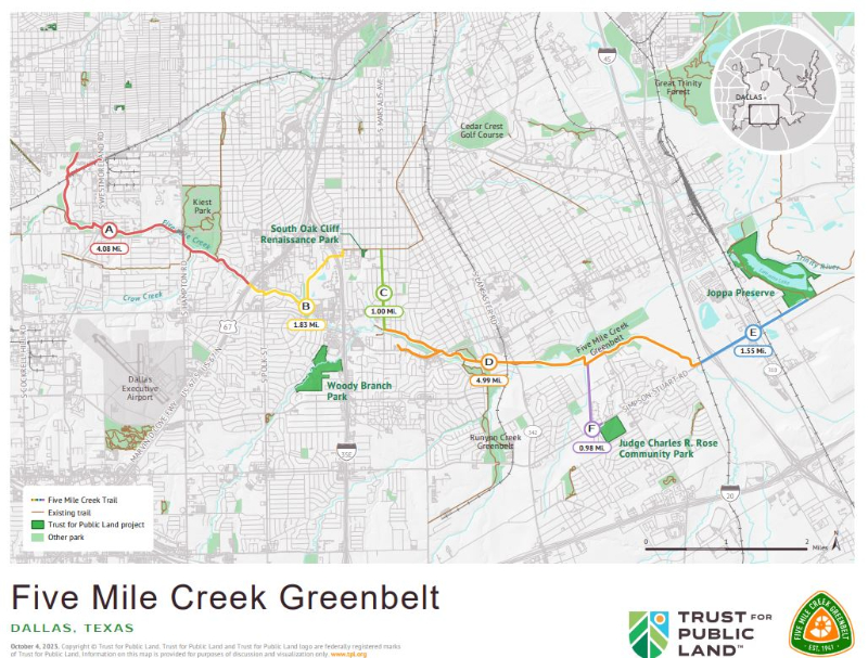 Greener Dallas Greater Dallas, parks