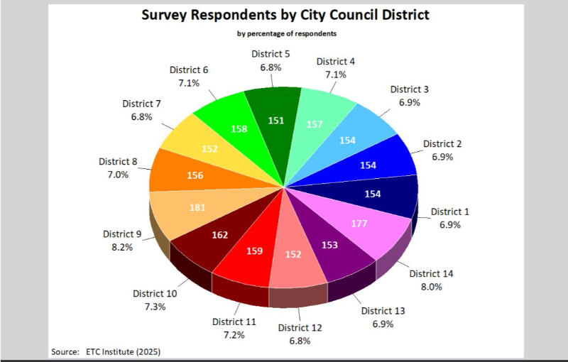 2025 Community Survey, Dallas, City Council
