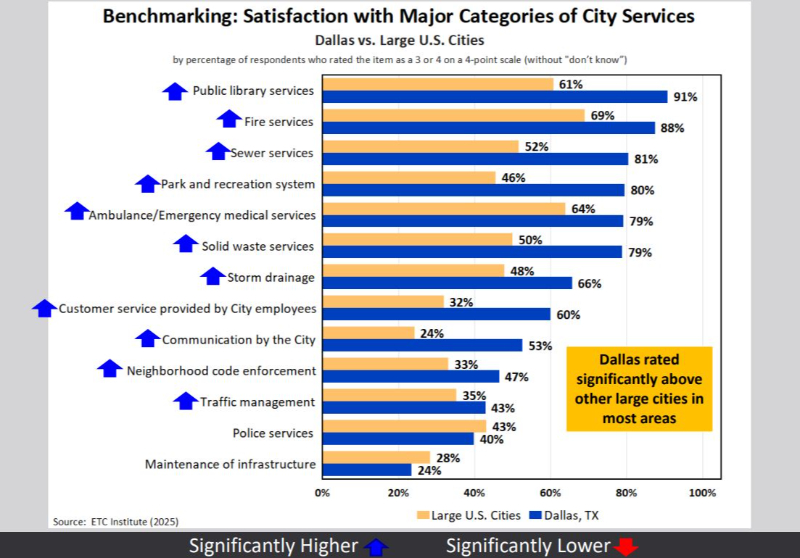 2025 Community Survey, Dallas, City Council