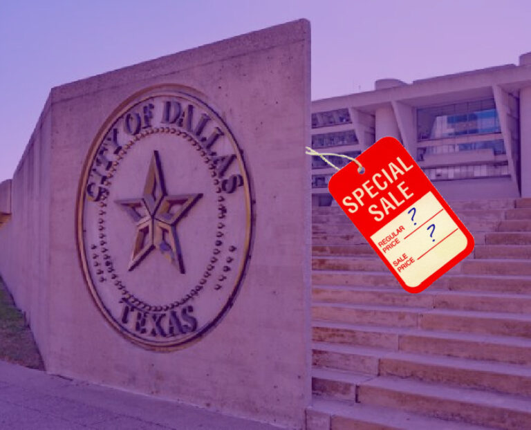 Dallas City Hall for sale