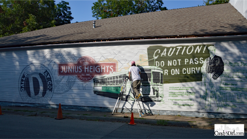 707 Street Car, Junius Heights, preservation