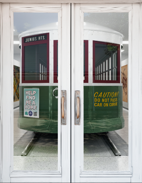 707 Street Car, Junius Heights, preservation