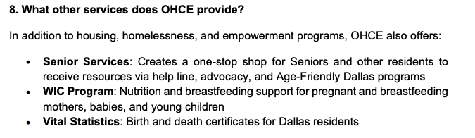 OHCE FAQ 8