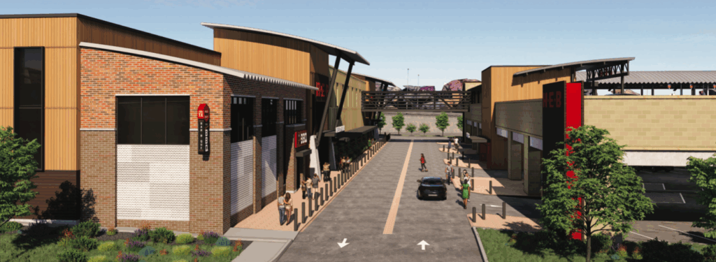 Hillcrest HEB rendering