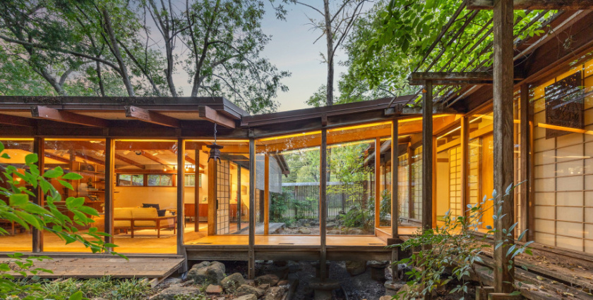 Discover This Hidden Japandi Midcentury Modern Time Capsule in