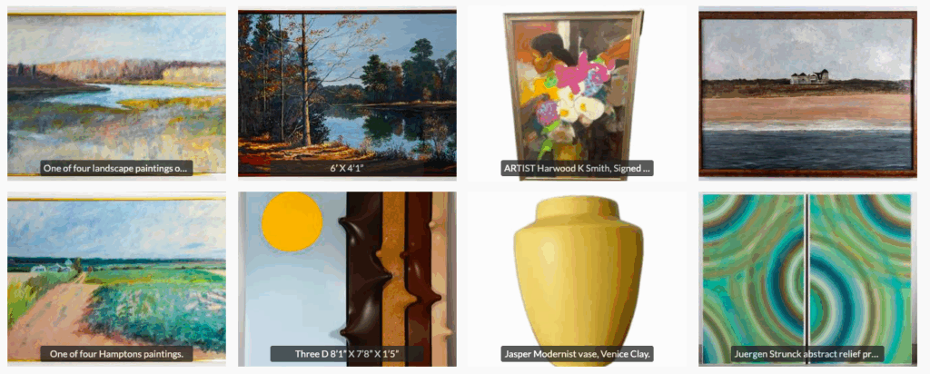 Bill Bibb's art collection estate sale 2
