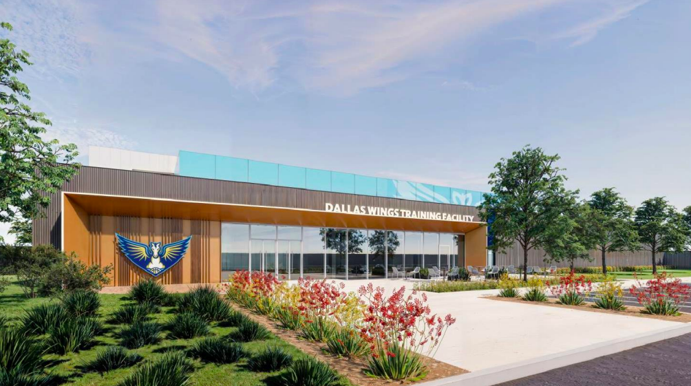 Dallas Wings practice facility renderings