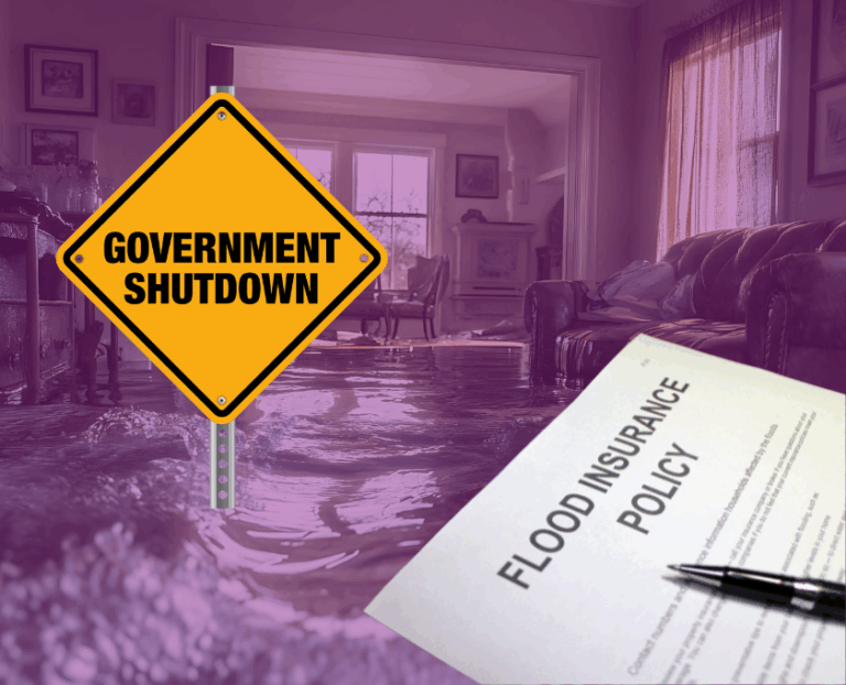 flood insurance government shutdown