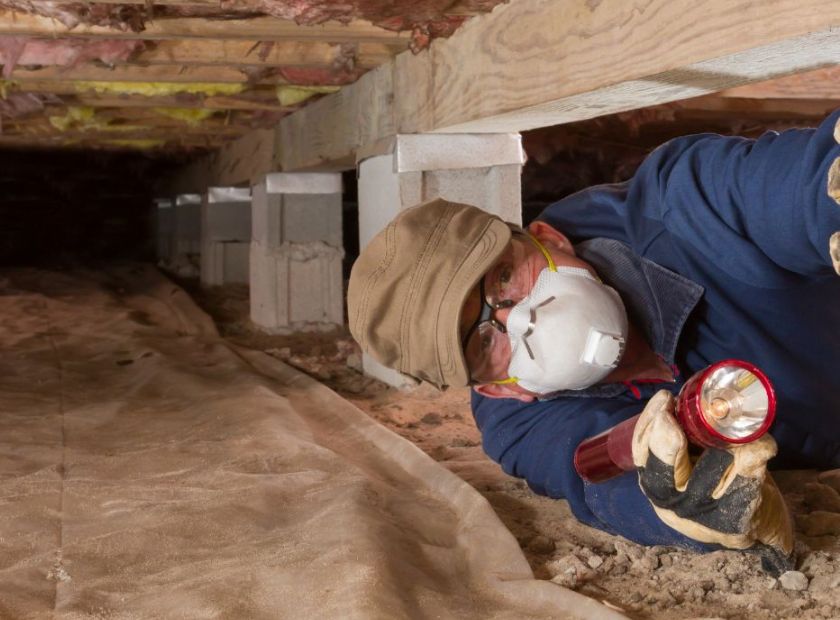inspector crawl space