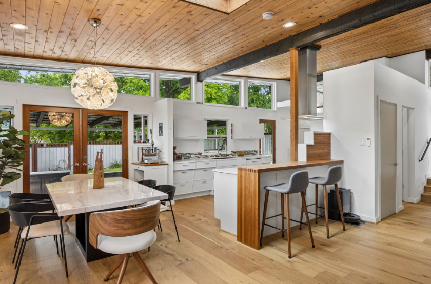 midcentury modern split-level