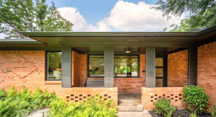 A Restored Midcentury Ranch Shines a Light on East Dallas' Alger Park - CandysDirt