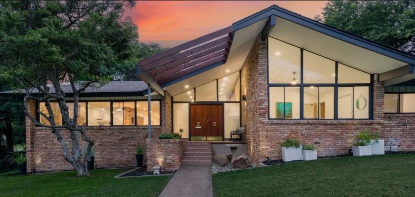 midcentury modern home