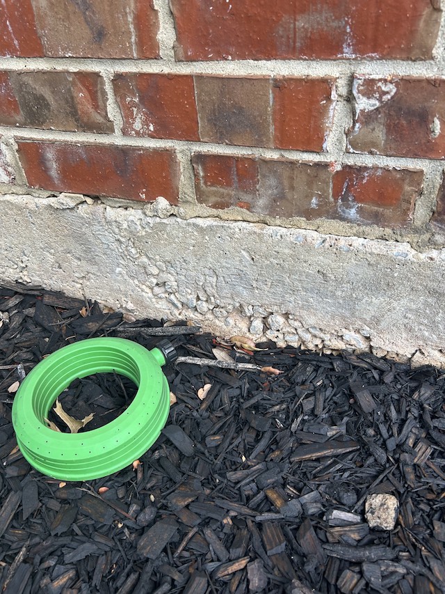 foundation spalling