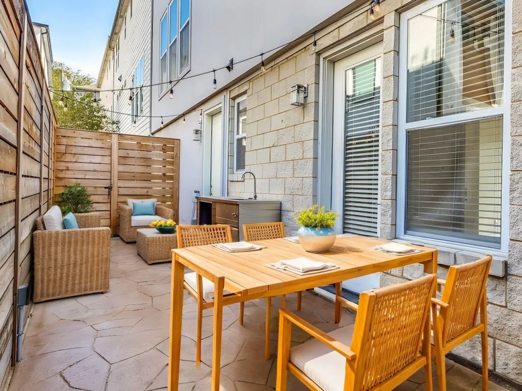 townhouse patio