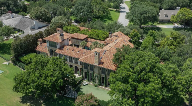 Palm Royale Has Nothing on This Next-Level Mediterranean Estate in Fort Worth