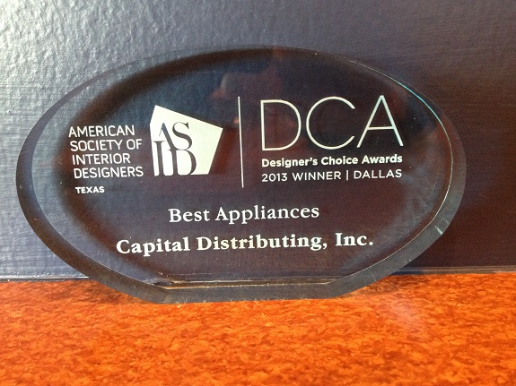 ASID 2013 Best Appliances Award