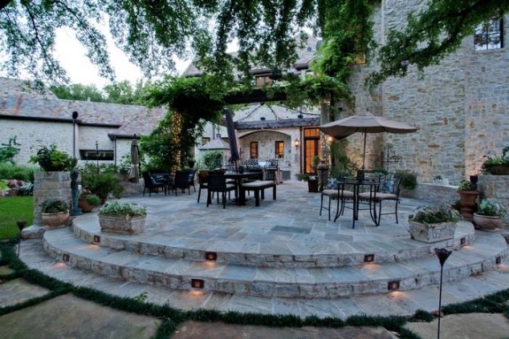 M Mansion patio
