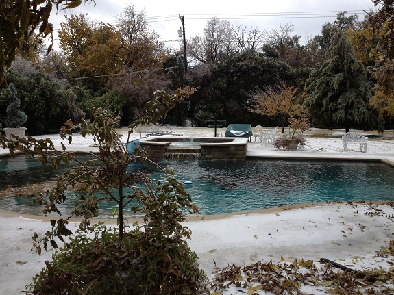 Pool Icemageddon 2013
