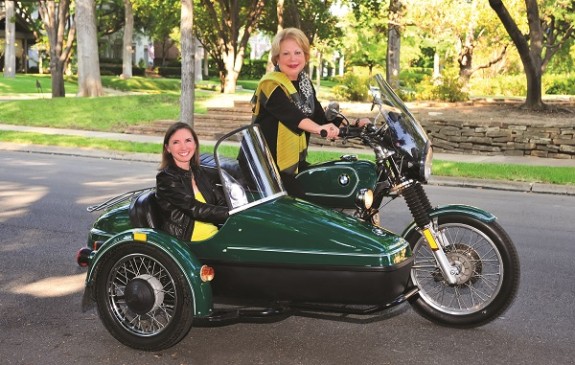 Susan Baldwin - Ginger Nobles - Motorcycle