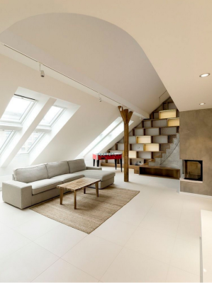 remodeled attic